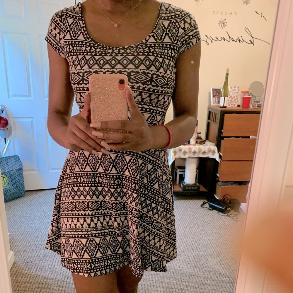 Patterned Designed Dress